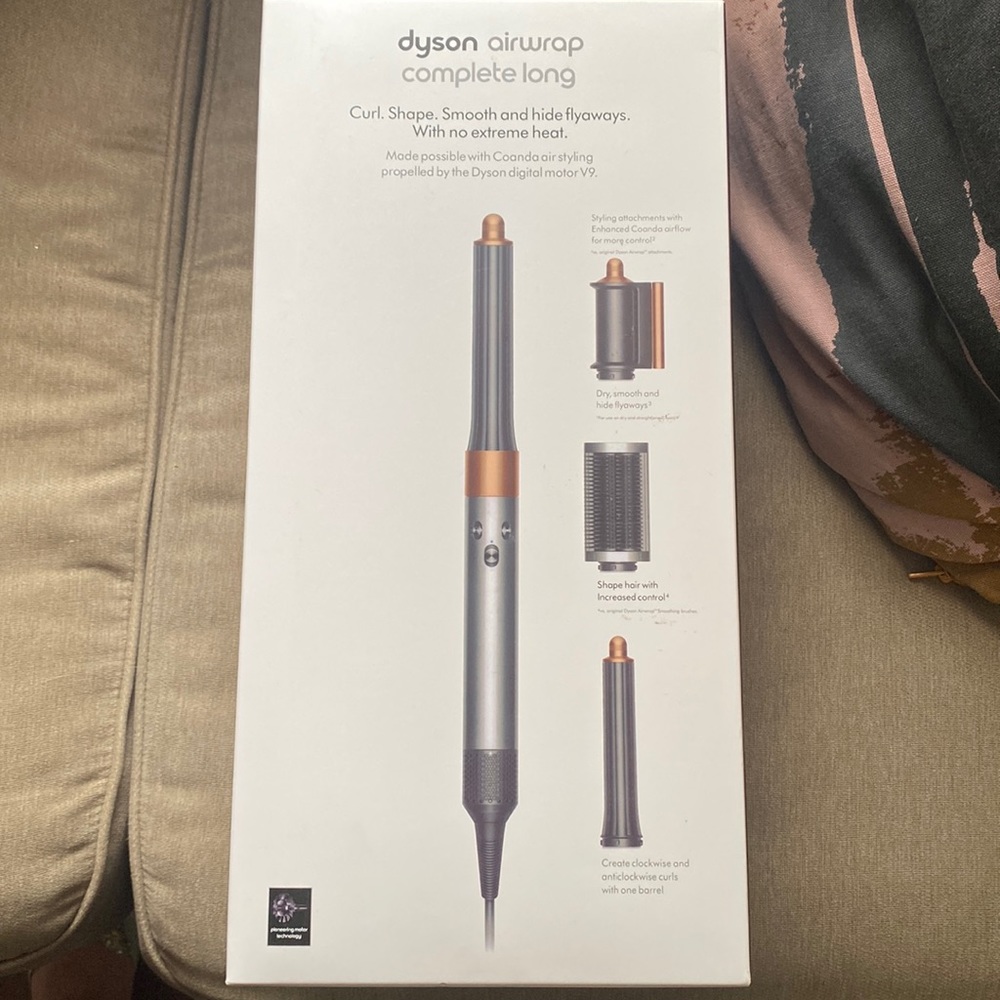 Dyson airwrap curler new